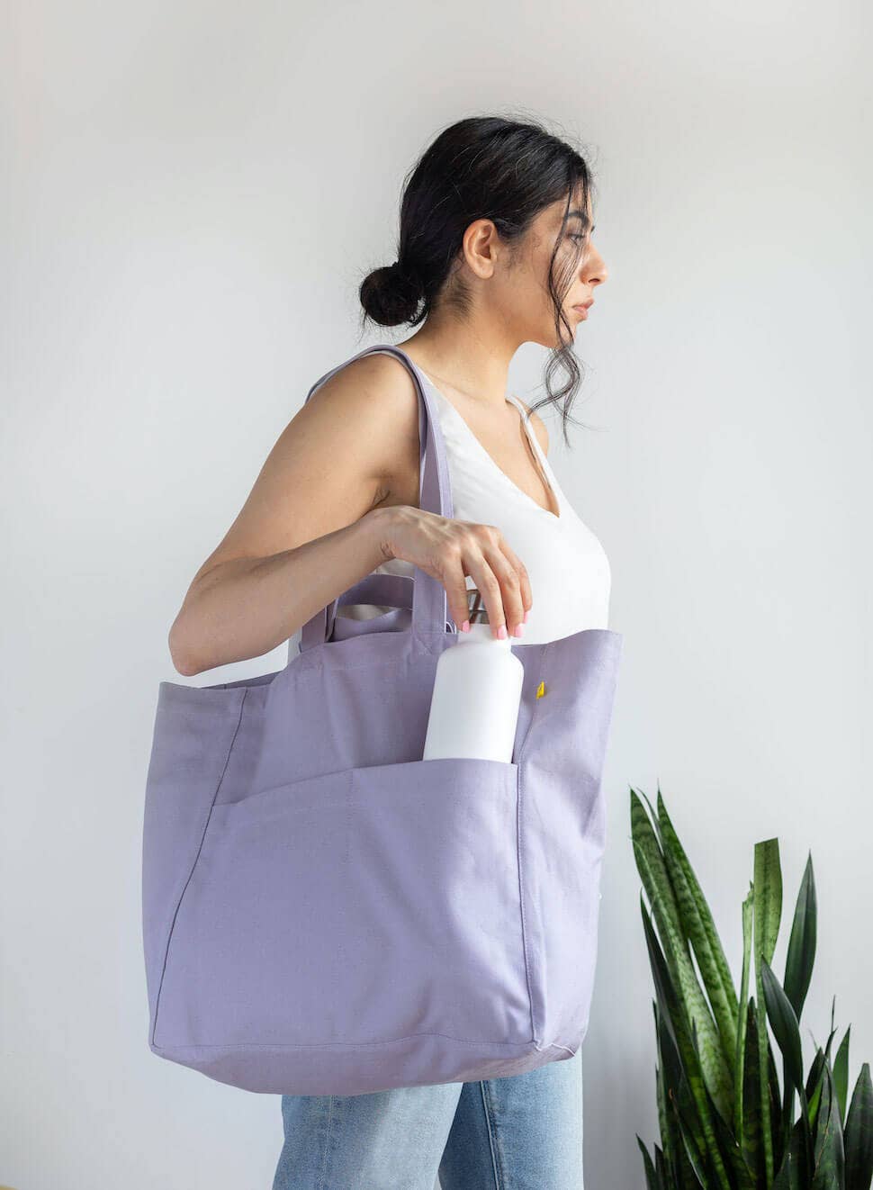 Box Tote Lavender