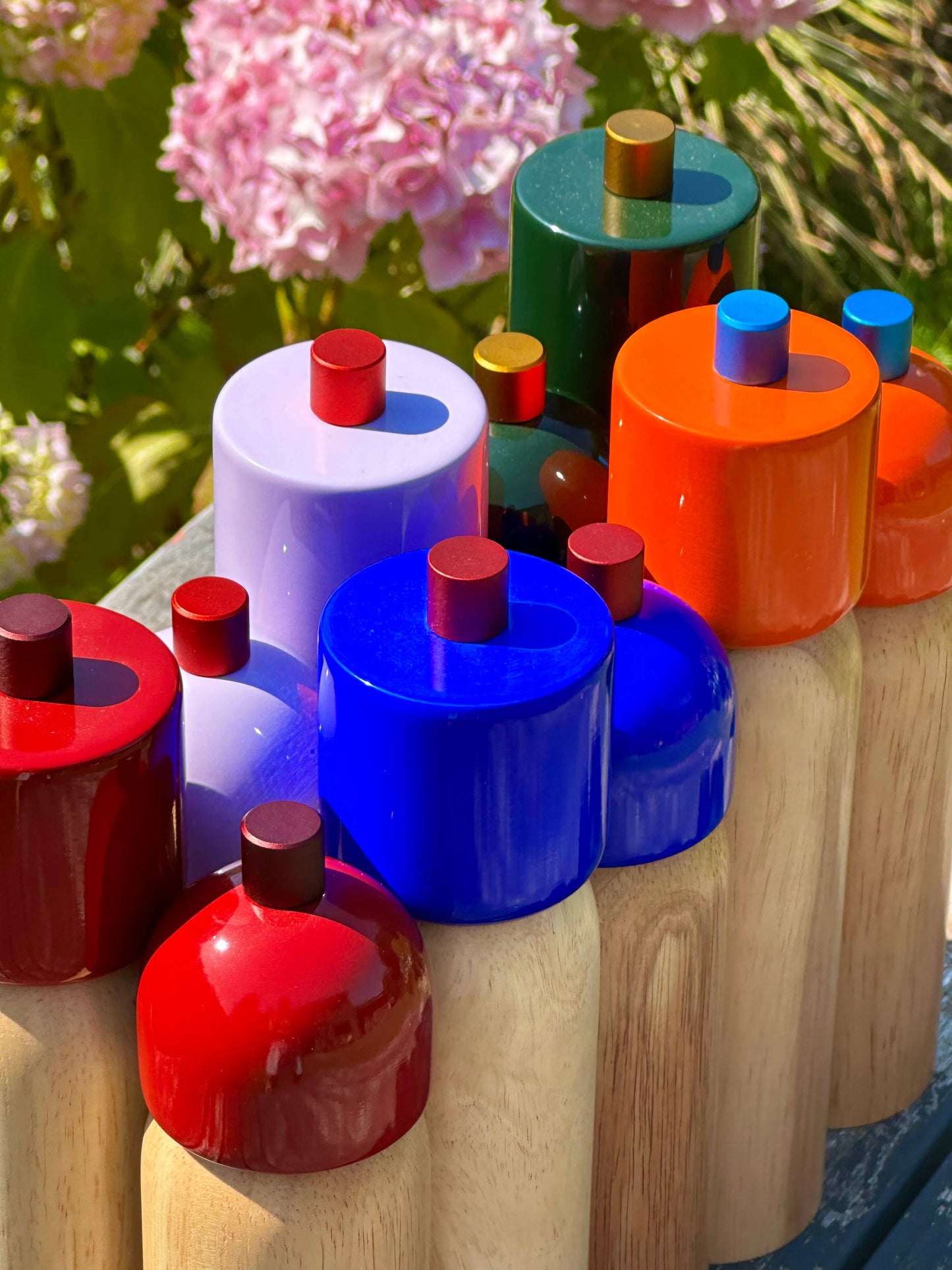 MÆGEN Salt & Pepper Grinders - Navy & Red