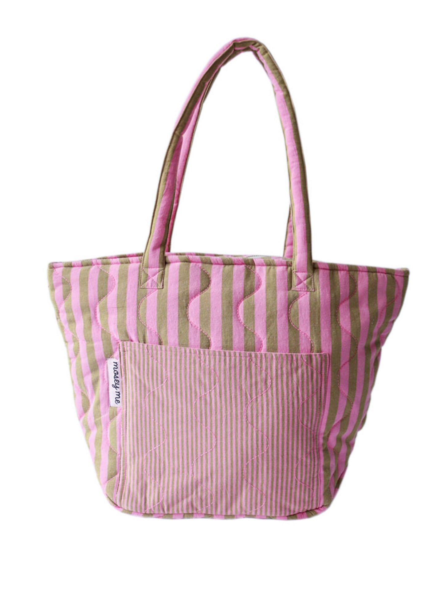 Lilac Sprout Quilted Bag - Mosey Me