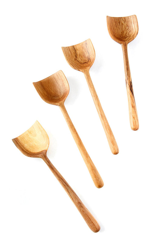 Olive Wood Serving Shovel Spoons