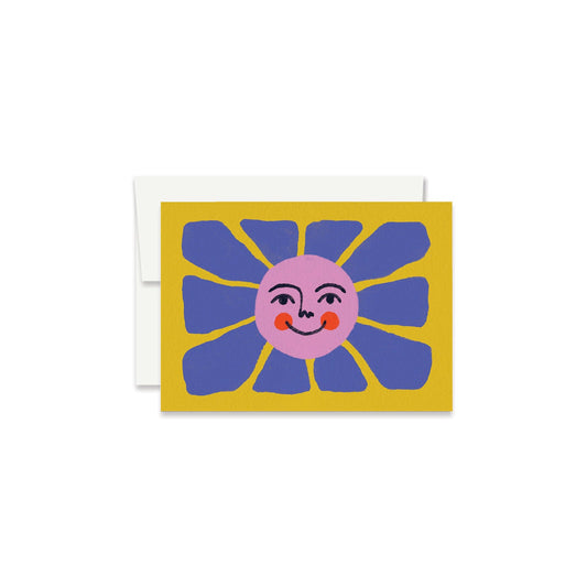 ‘Sunflower’ Miniature Greeting Card