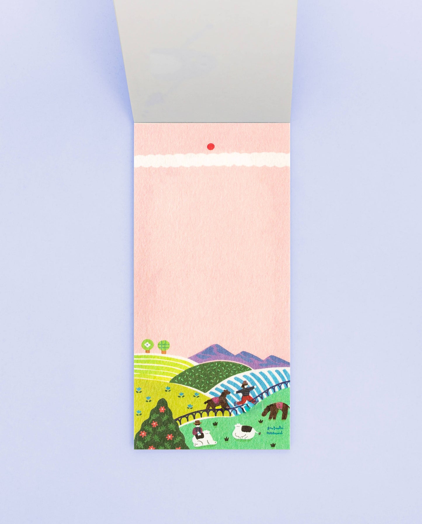 Her Winter Flowers - Writing Pad - Animal Life