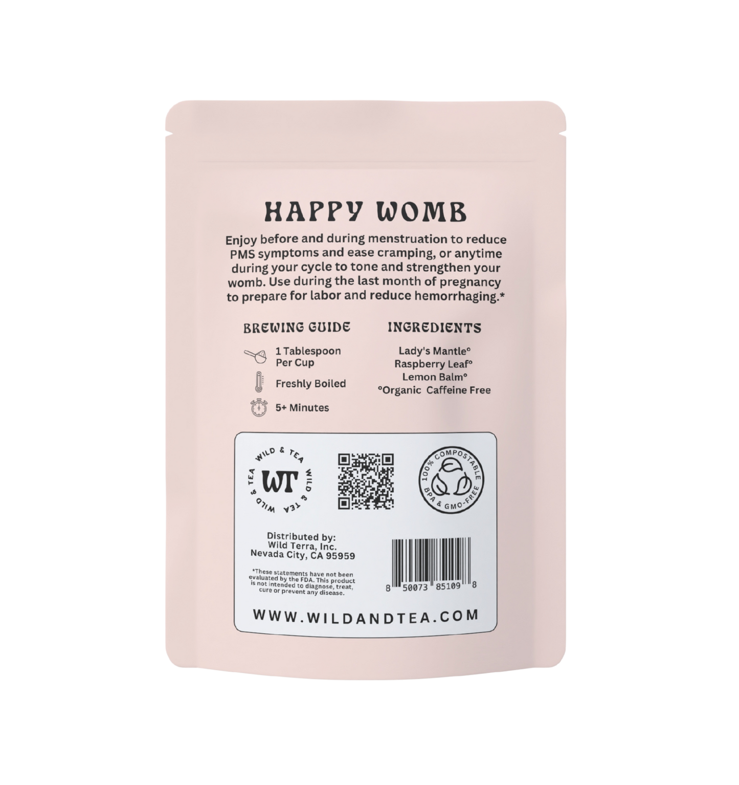 Wild & Tea Happy Womb Herbal Tea