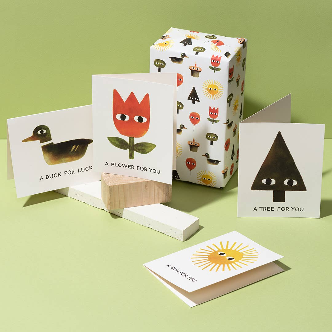 A Flower friendship greeting card