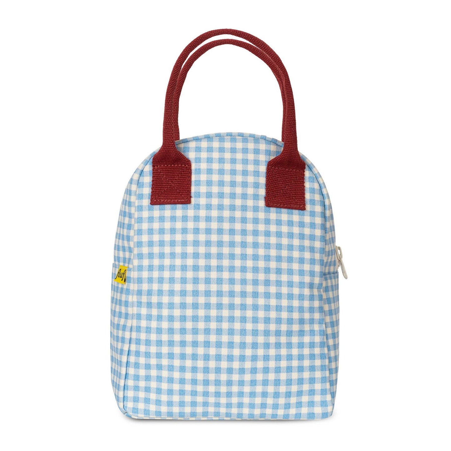 Fluf - Zipper Lunch - Gingham Sky