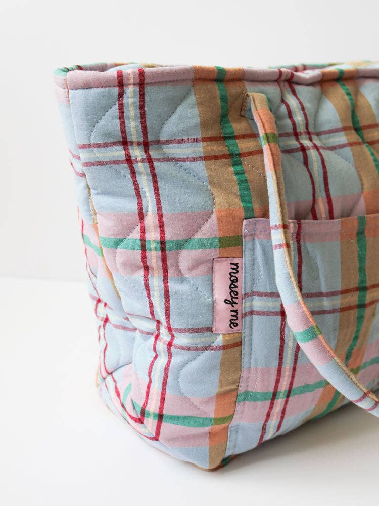 Confetti Plaid Quilted Bag - Mosey Me