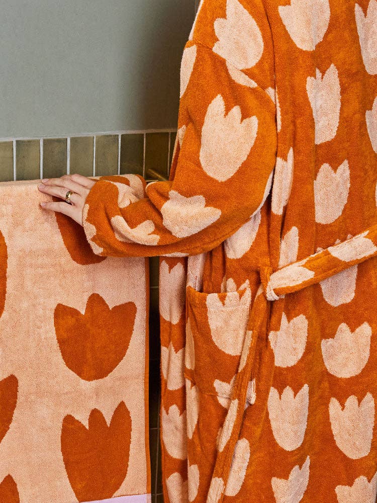Tulip Bath Towel - Mosey Me