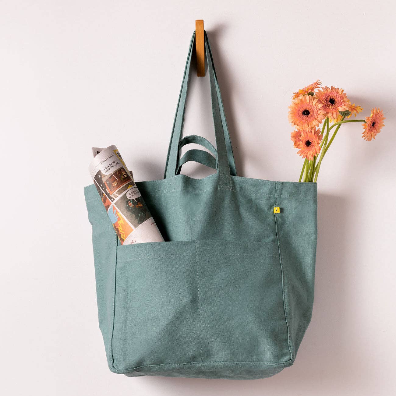 Fluf - Box Tote - Teal