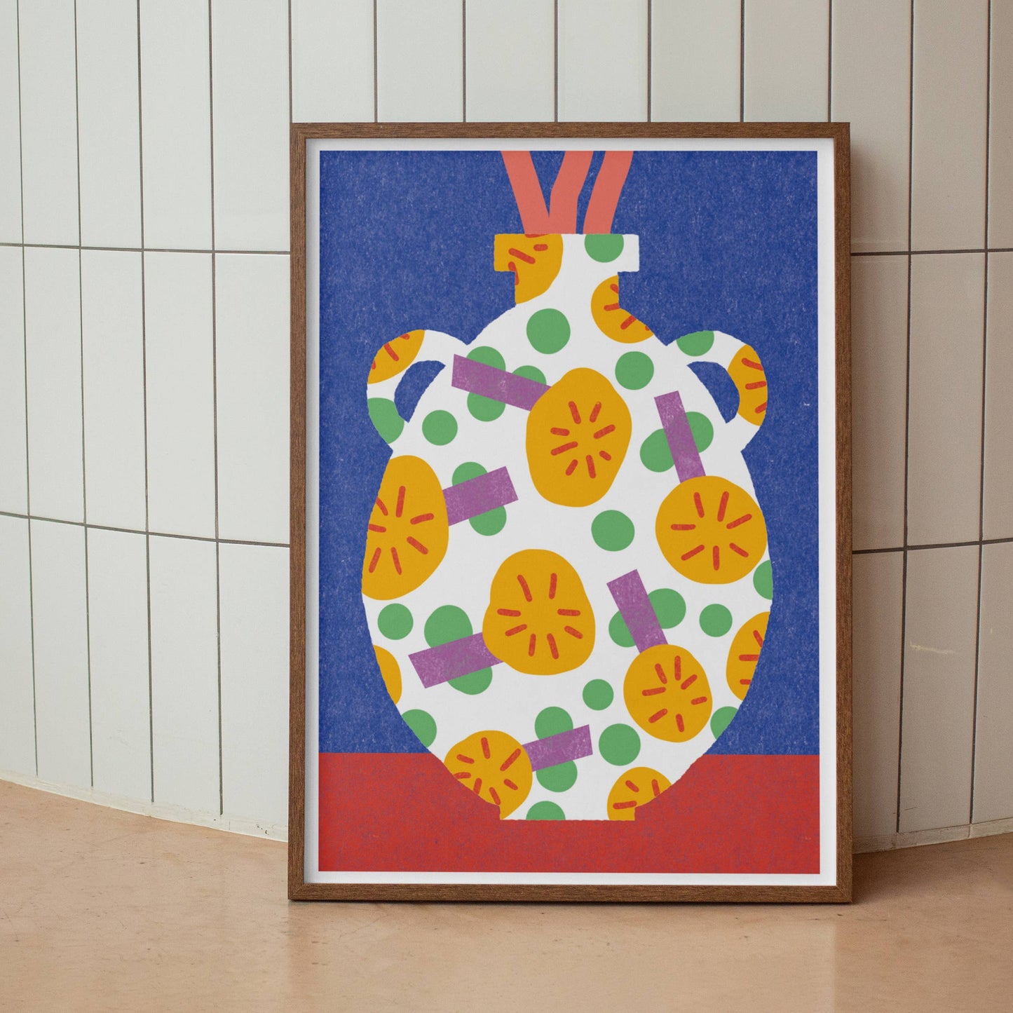 ‘Handled Vase’ Art Print