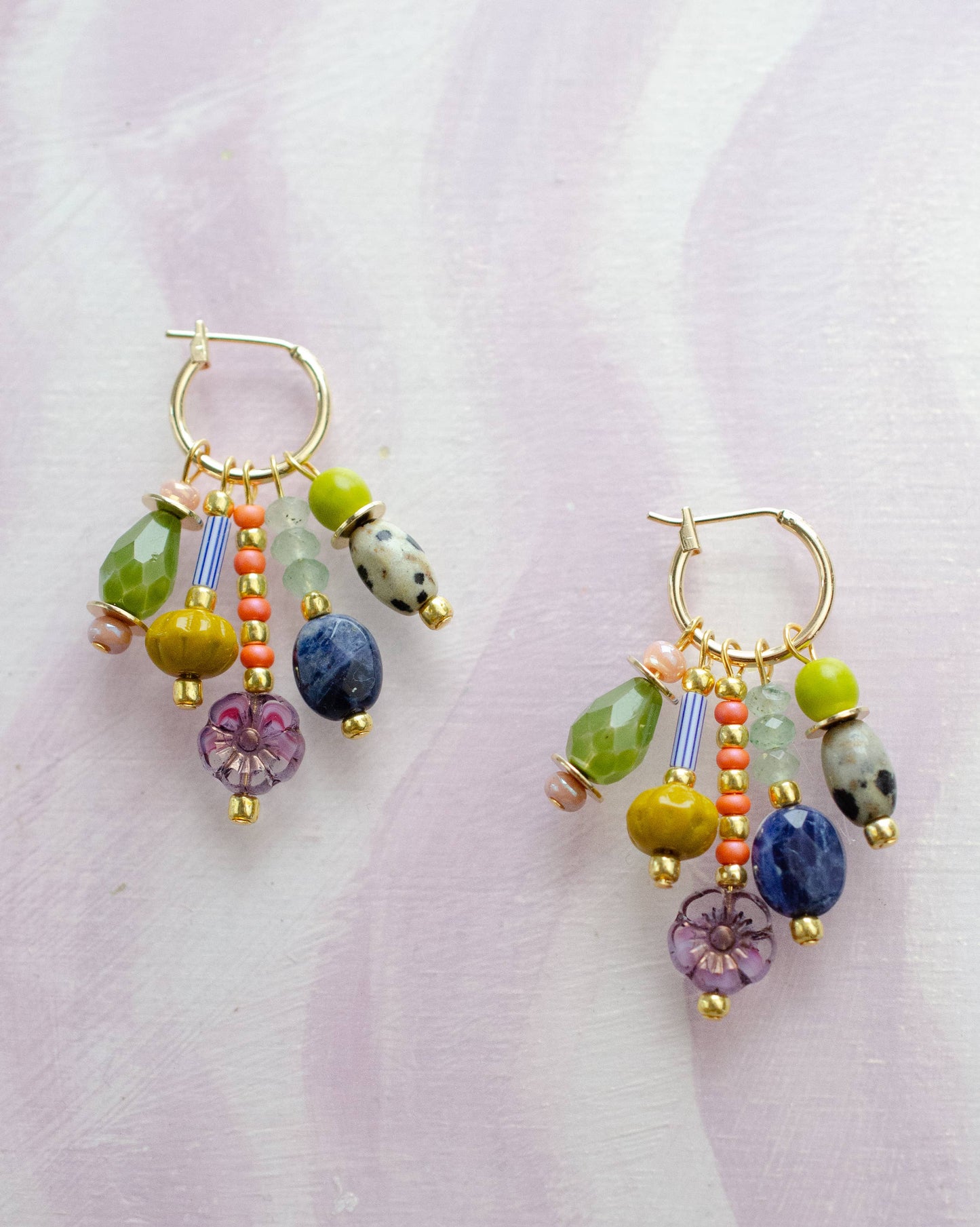 Jill Makes - Charm Dangle Earrings - Quinn