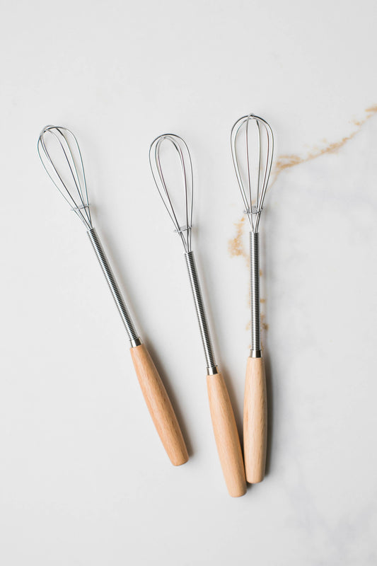 Fodory - Vintage Mini Whisk with Wood Handle