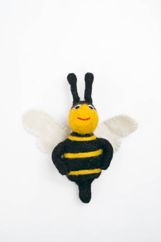 Silk Road Bazaar - Bumblebee Finger Puppet
