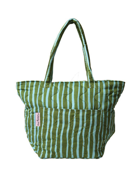 Strokes Quilted Bag - Mosey Me