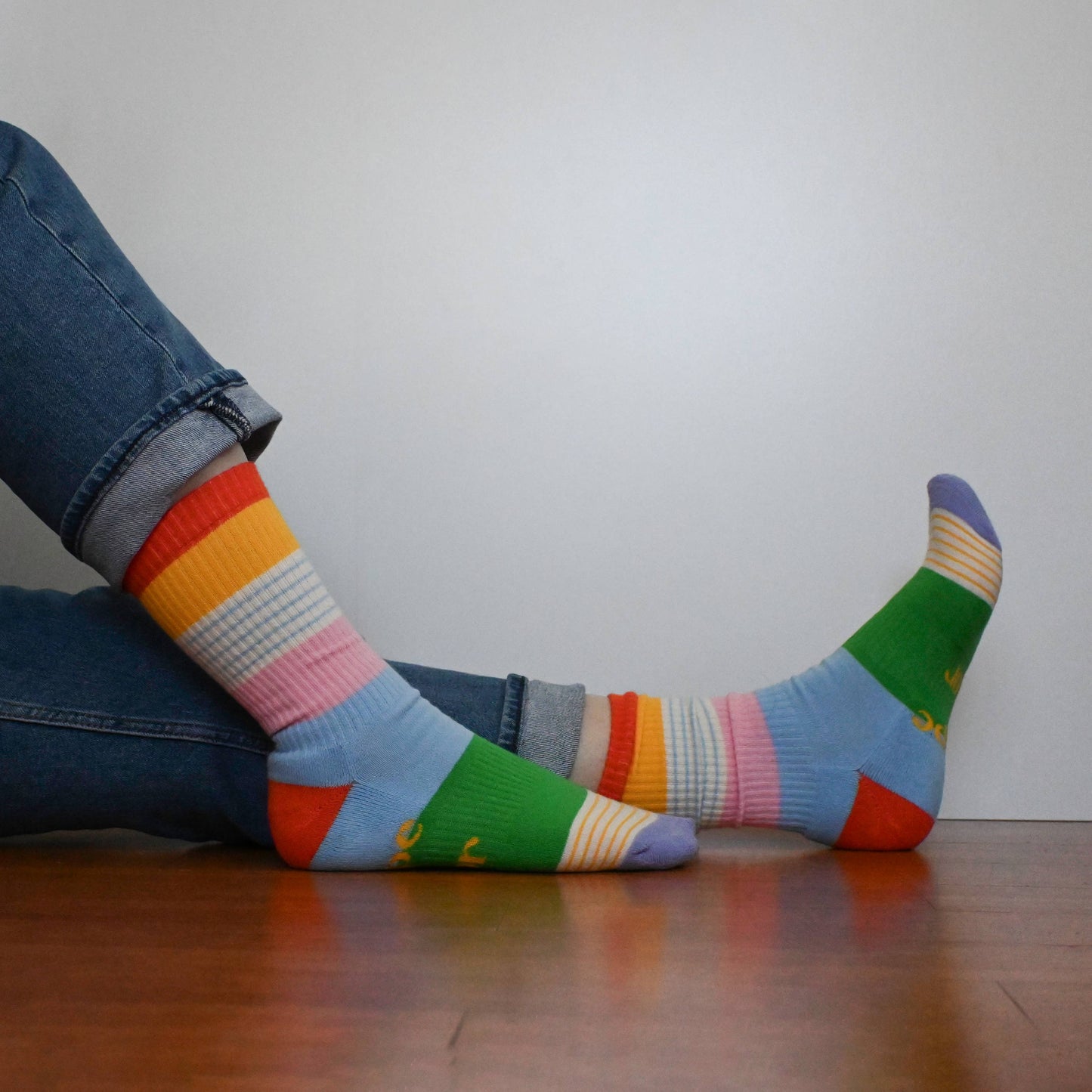 Shape & Color - The Sunset Crew Sock