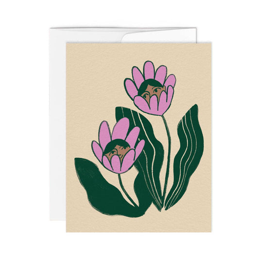 ‘Coucou’ Greeting Card